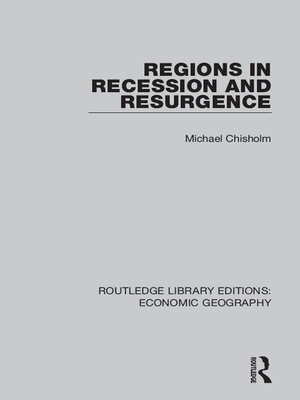 cover image of Regions in Recession and Resurgence